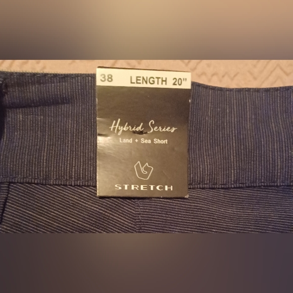 NWT Burnside Men’s 38 X 10 Hybrid Series Land + Sea Stretch Shorts Dark Gray - Picture 4 of 9